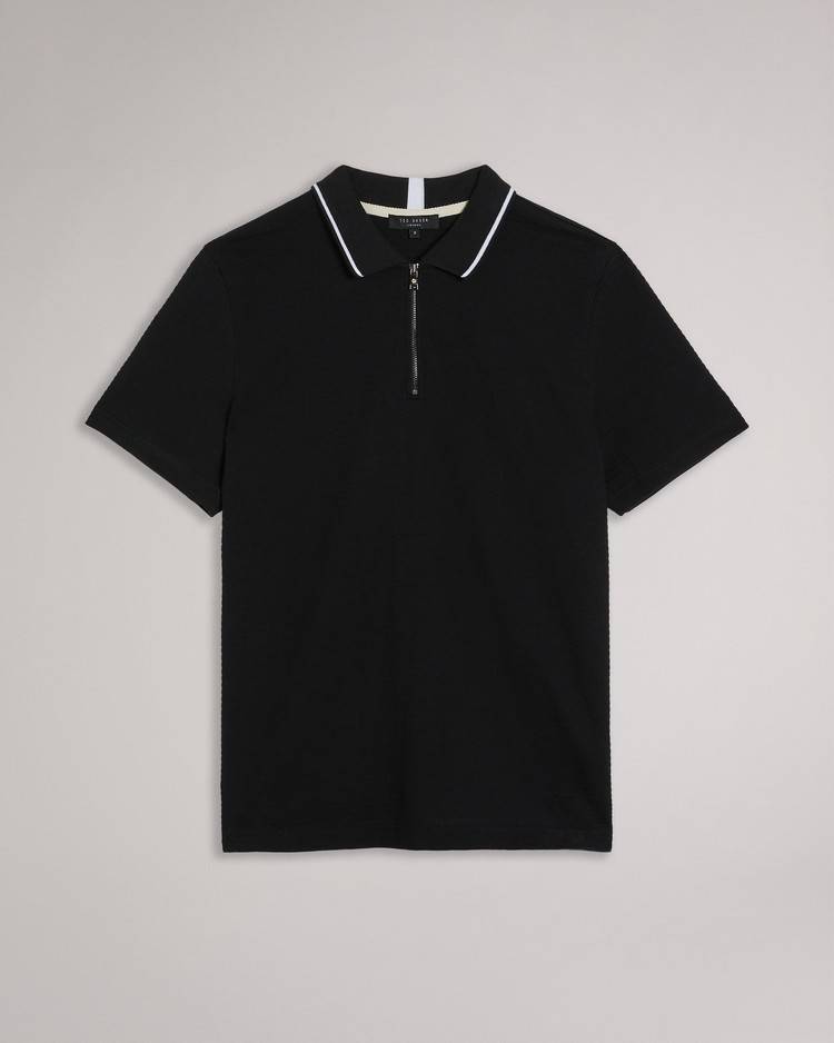 Magliette Polo Ted Baker Buer Uomo Nere | VYHBJ8942