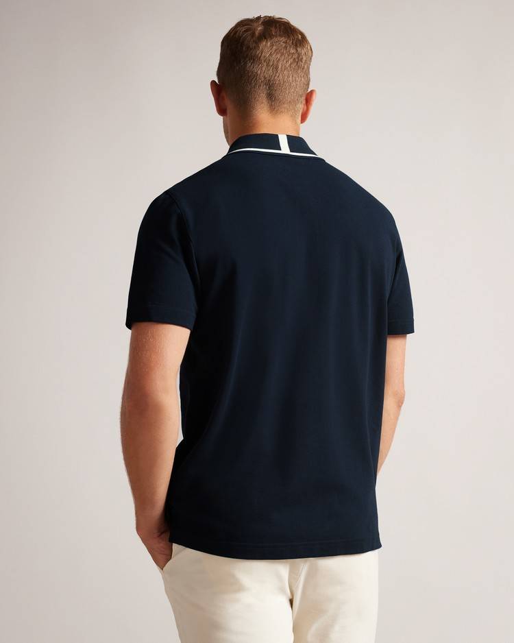 Magliette Polo Ted Baker Camdn Uomo Blu Marino | SHWRL2610