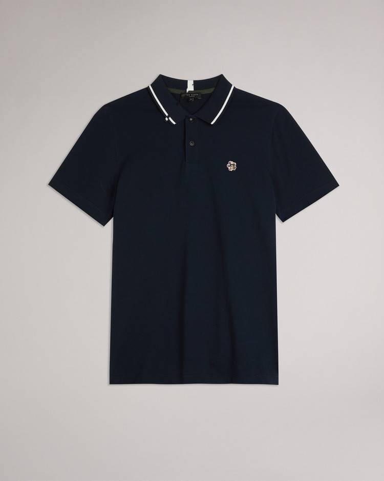 Magliette Polo Ted Baker Camdn Uomo Blu Marino | SHWRL2610