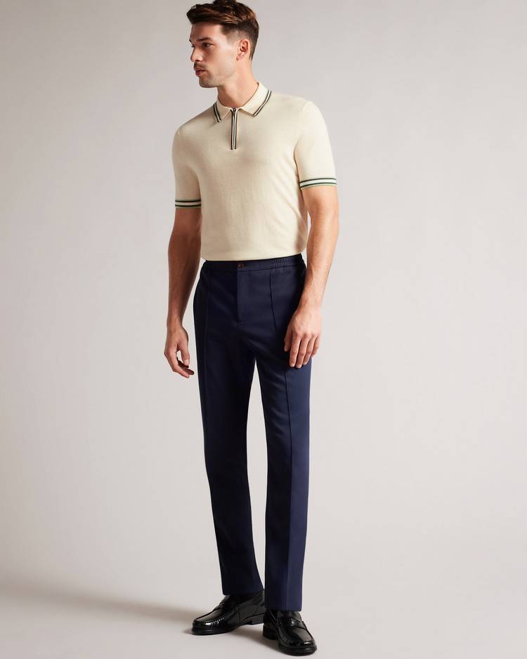 Magliette Polo Ted Baker Pierrot Uomo Bianche | CKISH7915