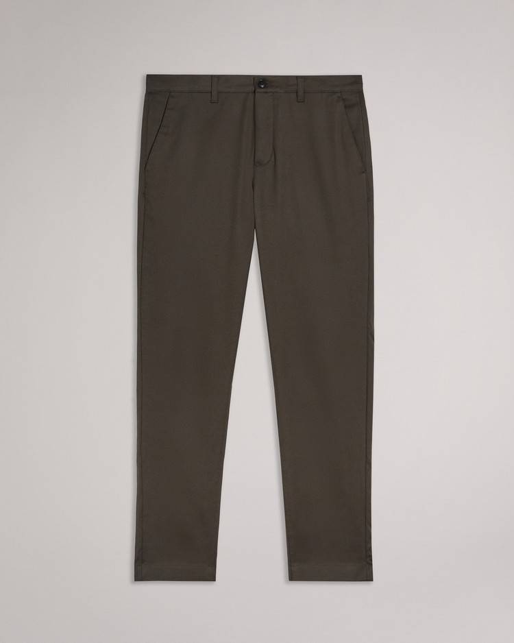 Pantaloni Ted Baker Boxwel Uomo Khaki | EWRAQ1492