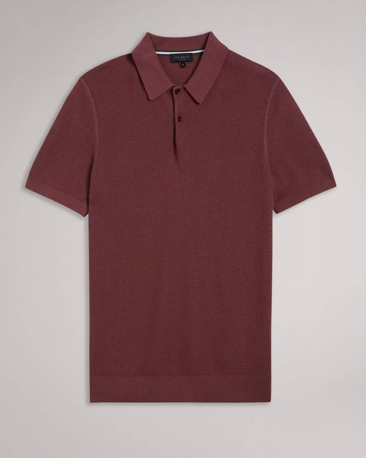 Top Ted Baker Imago Uomo Bordeaux | CWQBT6580