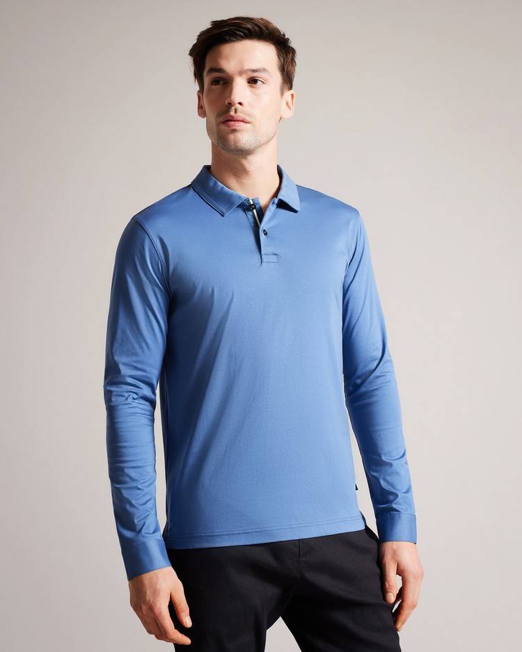 Top Ted Baker Toler Uomo Blu Scuro | YQLOE6130