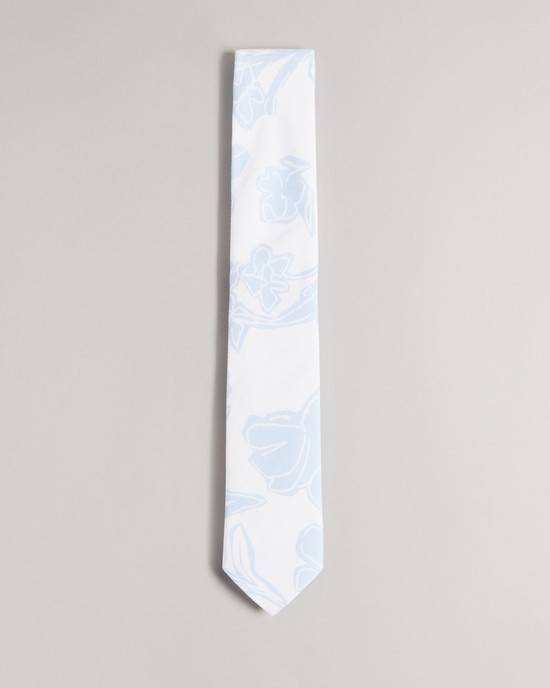 Cravatte Ted Baker Ramsy Uomo Blu Chiaro | PQZNL8910