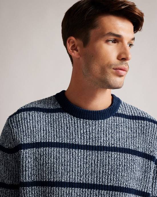 Jumpers Ted Baker Angio Uomo Blu | BYXRP2381