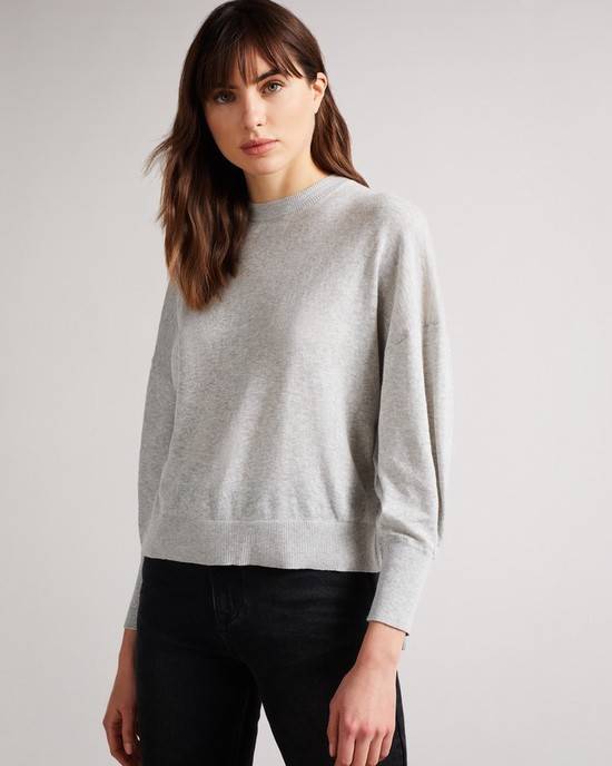 Jumpers Ted Baker Nicci Donna Grigie Scuro | QEGPM6980