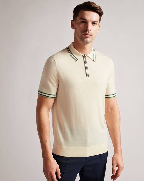 Jumpers Ted Baker Pierrot Uomo Bianche | THDQN5149